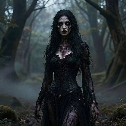 Realistic Banshee Horror Fantasy