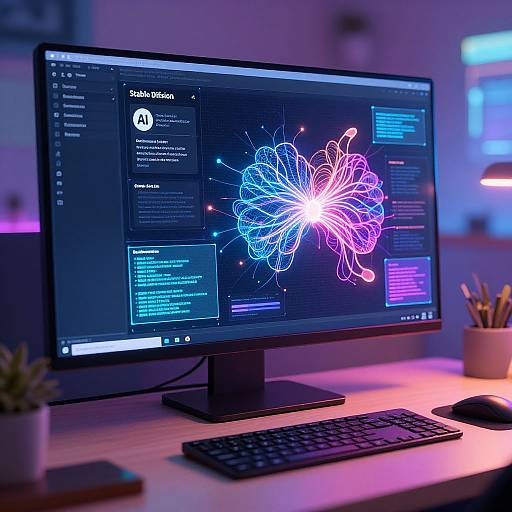 Sleek Open-Source AI Interface