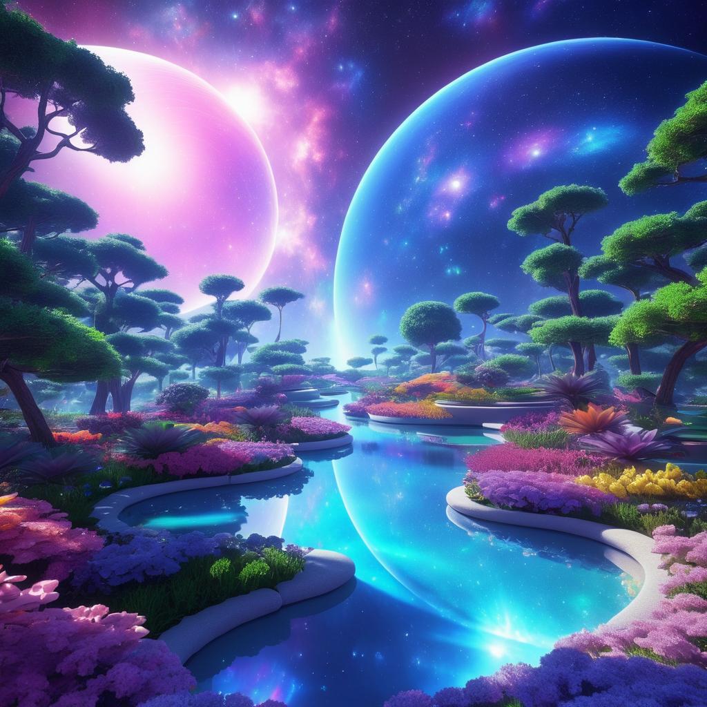 Journey to the Surreal Garden of Connection