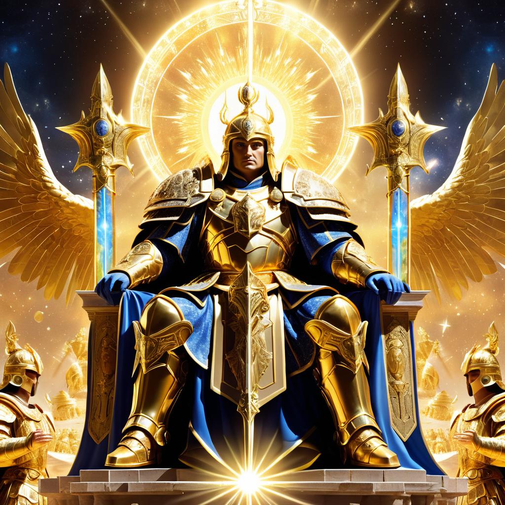 Regal Emperor in Celestial Armor