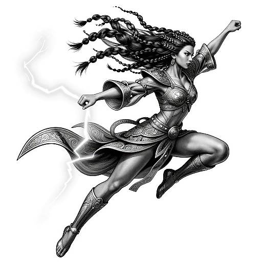 Storm Dancer with Lightning Lariat