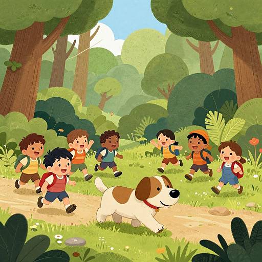 Duggee's Forest Adventure with Kids