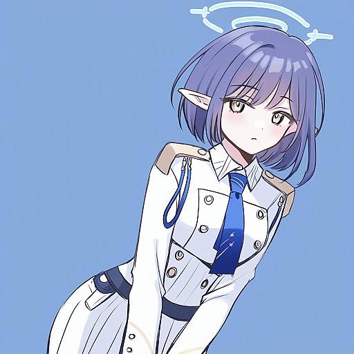 Illustration of Aoi (blue archive), blue archive in the style of Nishimata aoi