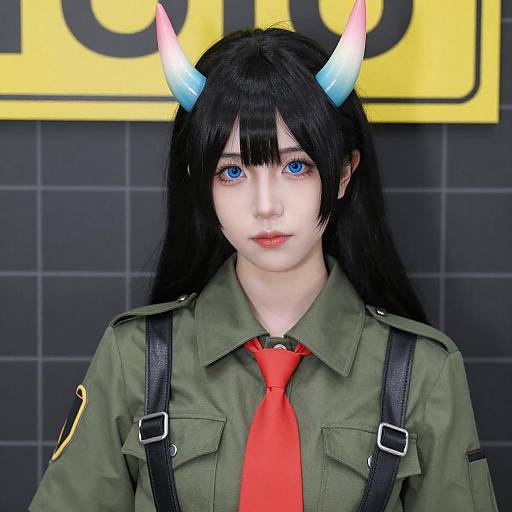 Cosplay Portrait of Asian Woman