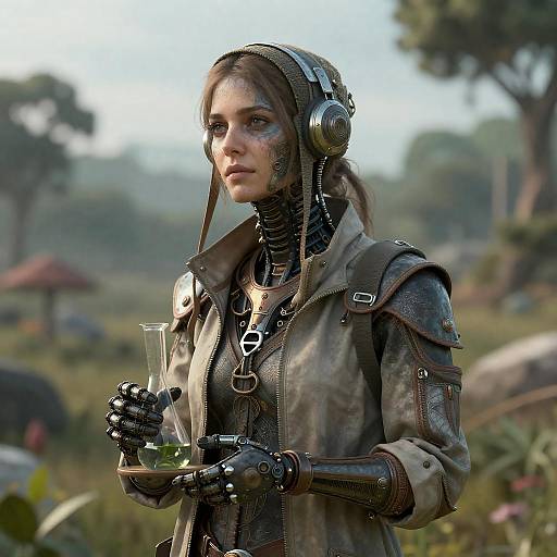 Post-Apocalyptic Botanist of Hope Portrait