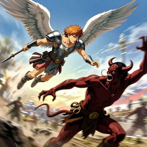 Epic Anime Battle: Angel vs Demon