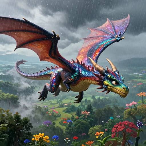 Ethereal Renaissance Dragon Flight