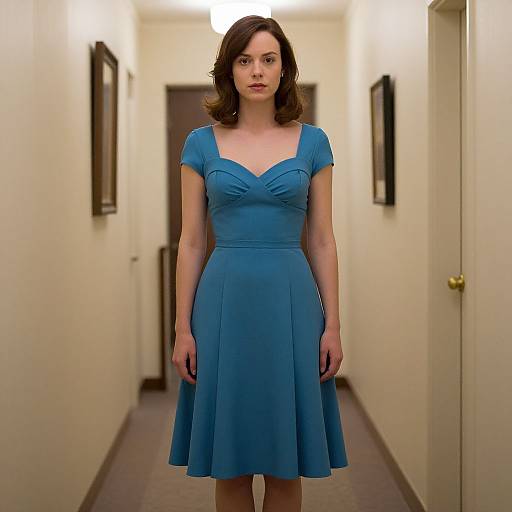 Elegant Beth Harmon Inspired Outfit