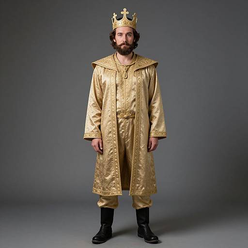 Cai Shen God Costume Portrait