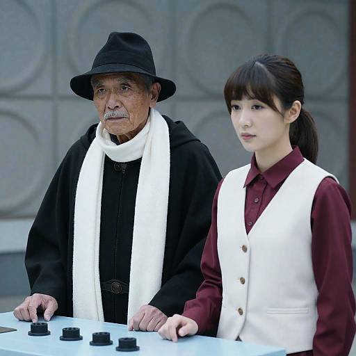 Mystical Duo at Control Panel