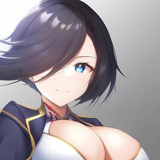 Illustration of Ark royal (azur lane), azur lane in the style of Yuki (popopo)