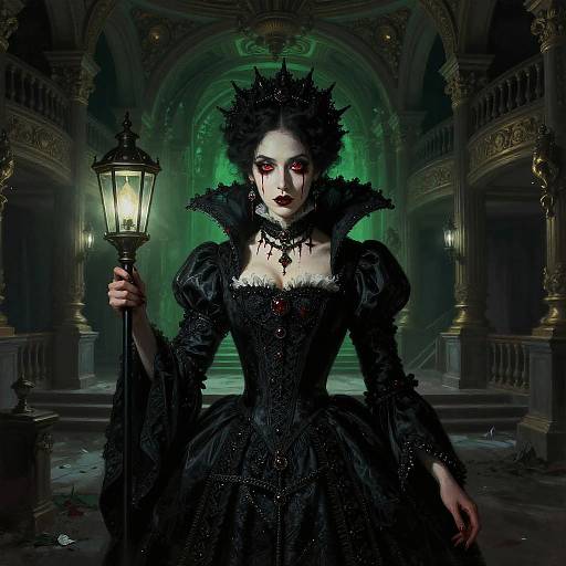 Bloodbound Duchess in Abandoned Opera House