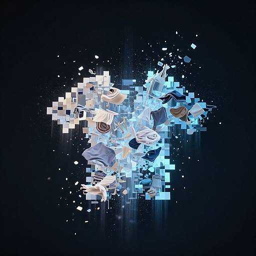 Abstract Clothing Remover Concept