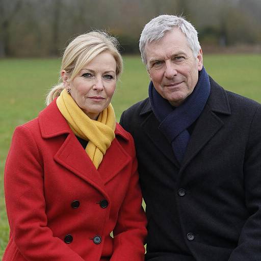 Outdoor Portrait of a Happy Couple