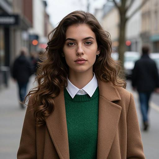 Elegant Urban Portrait in Brussels