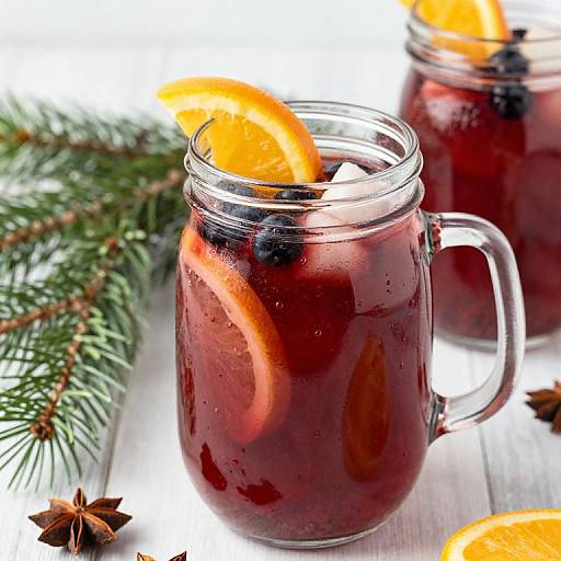 Festive Spiced Holiday Sangria