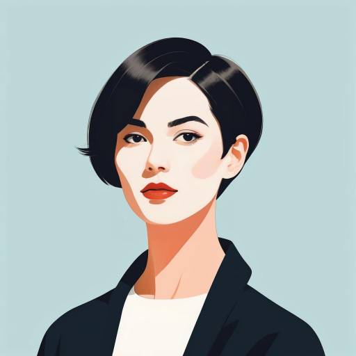 Minimalist Confident Woman Illustration Minimalist Confident Woman Illustration