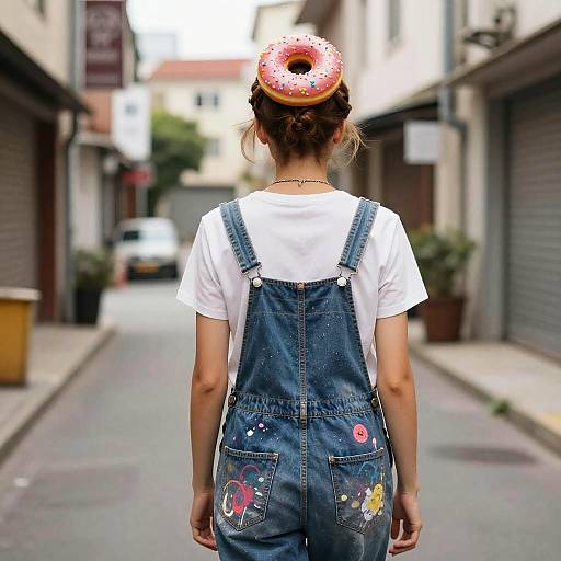 Doughnut Bun Street Artist Style