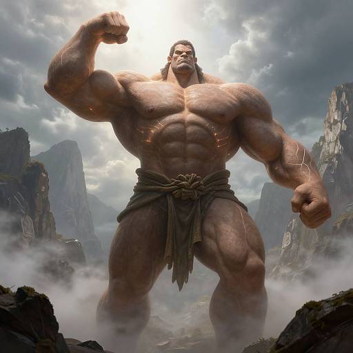 Epic Mythological Titan Muscleman