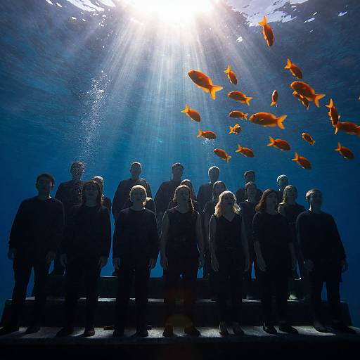 Underwater Choir in Deep-Sea Cathedral