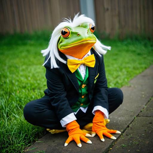 Amphibian Frog Cosplay Costume