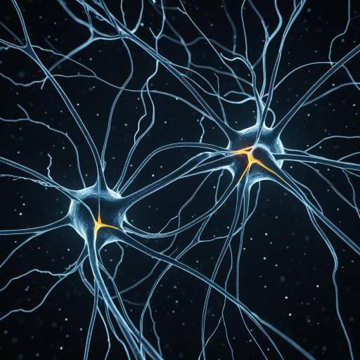 Hyper-Realistic Neuron Synapse Visual