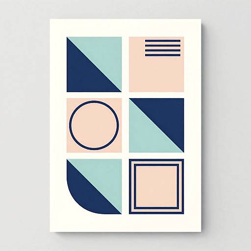 Minimalist Geometric Movie Posters
