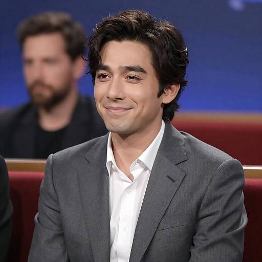 Stylish Portrait in a Cozy Booth