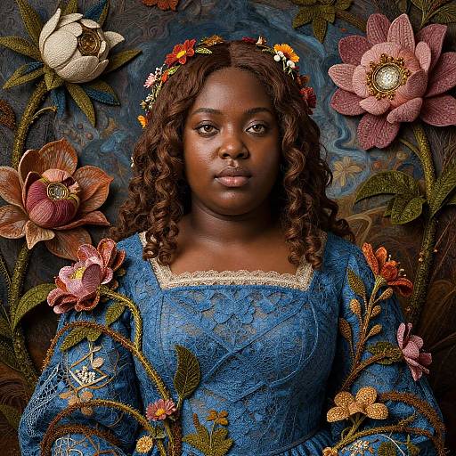 Renaissance Portrait of African Woman