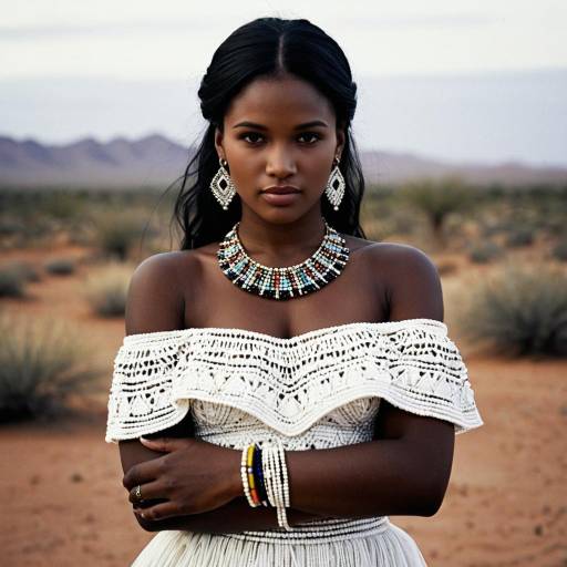 Ndebele Bride in Traditional Dress