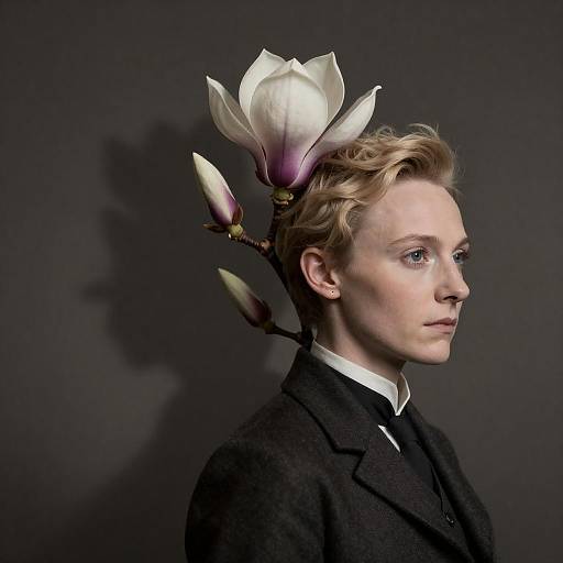 Prickly Tilda Swinton with Magnolia