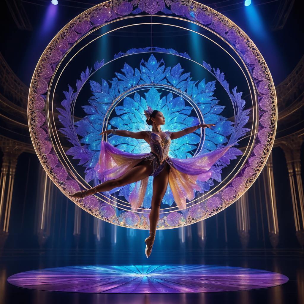 Breathtaking Aerial Dance in Cinematic Style