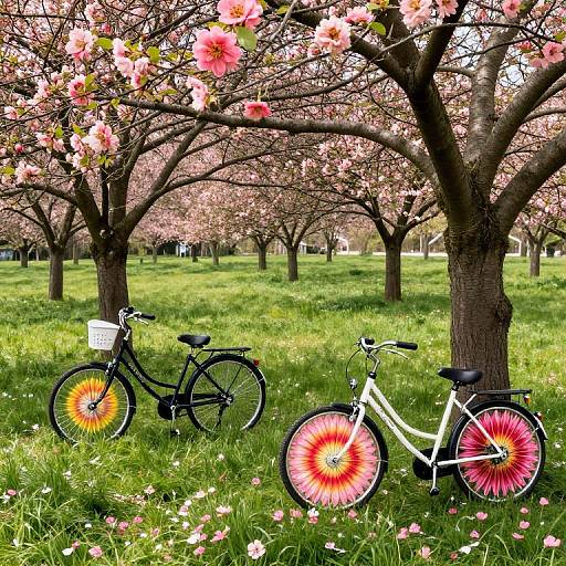 Bicycles Blooming with Aurora Wheels