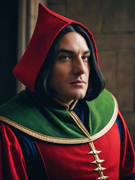 Man in Lord Farquaad Costume Portrait