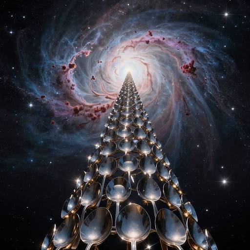 Spiral Spoon Tower Reaching Nebula