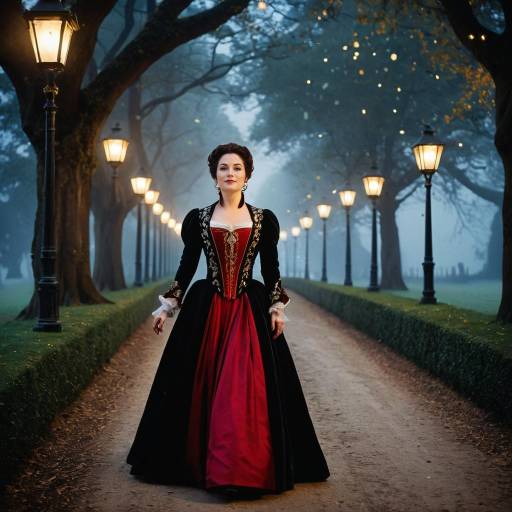 Romantic Regency Opera Night Stroll