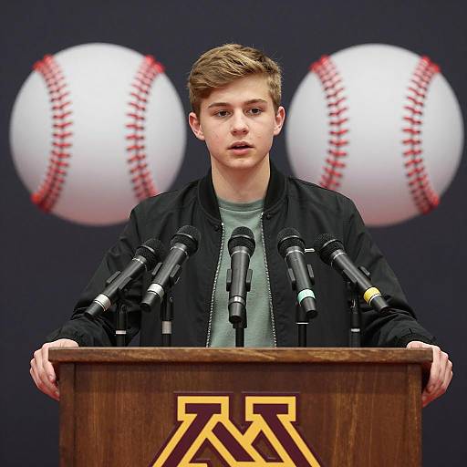 Teenage Speaker at Minnesota Podium