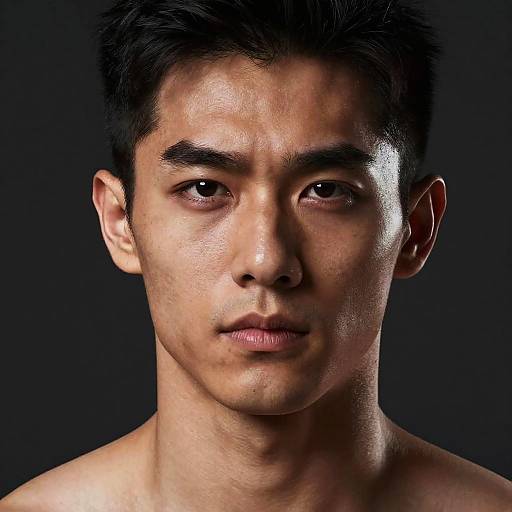 Hyper-Realistic Gigachad Portrait