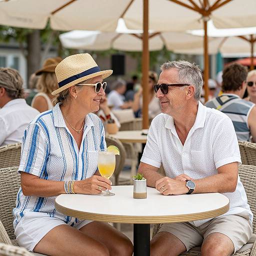 Trendy Beachclub Summer Vibes