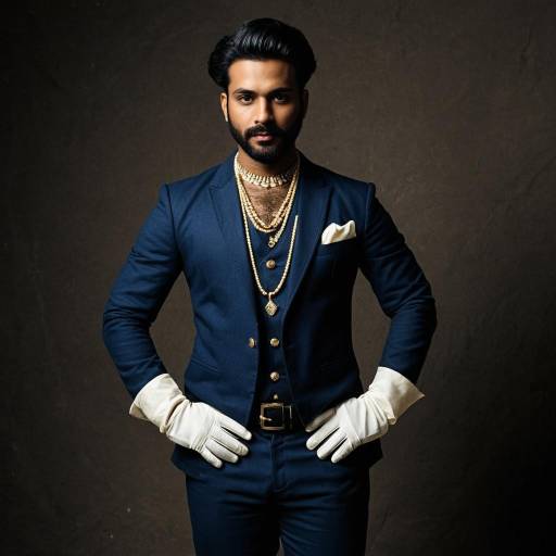 Jodhpuri Costume Portrait of a Young Man