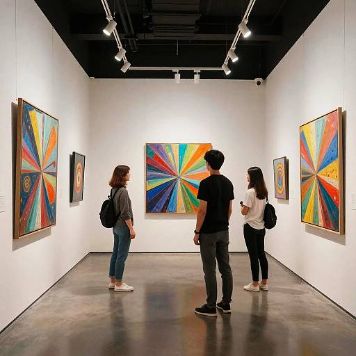 Immersive AI-Driven Digital Art Gallery