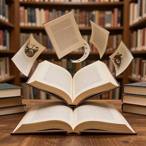 Whispering Library with Living Pages