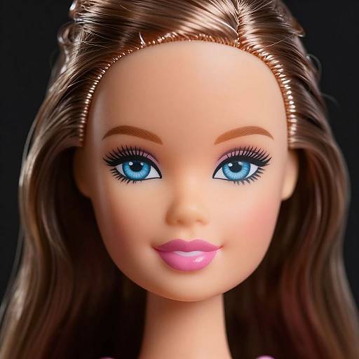 Bratty Barbie Intense Headshot Portrait