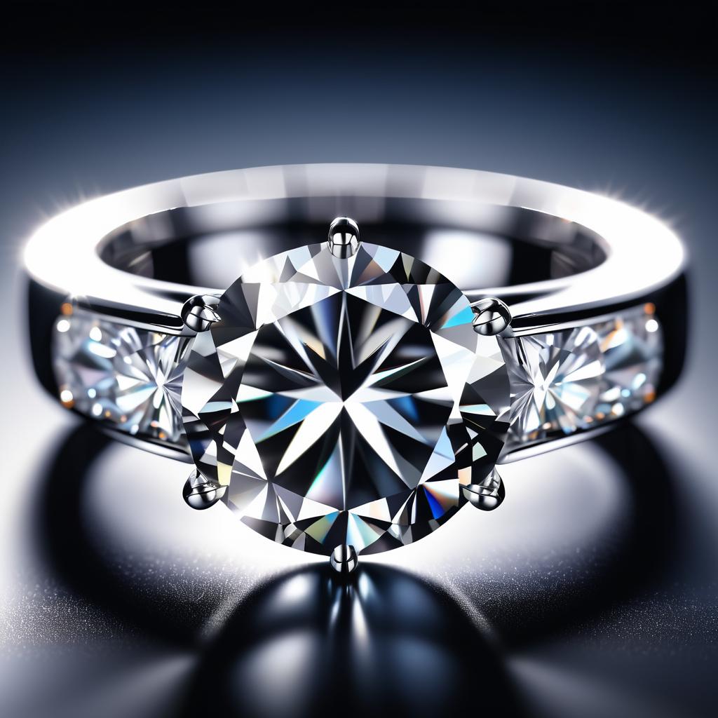 Stunning Close-Up of a Diamond Ring