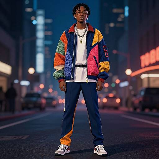 Euphoria-Inspired Modern Men's Streetwear