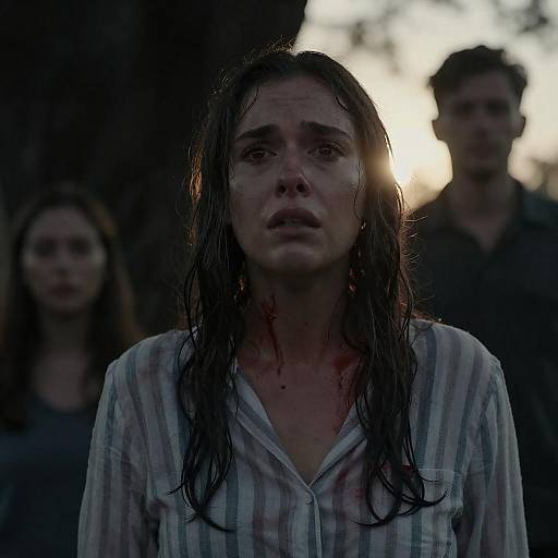 Intense Scene of Distress and Fear