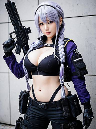 Cosplay photo of ak-15 (girls' frontline). Costume clothes