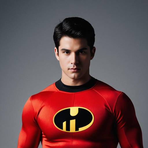 Realistic Male Incredibles Costume Portrait