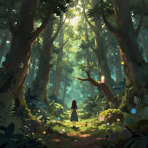 Enchanted Magic Forest by Loish