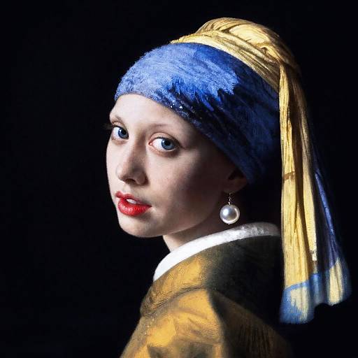 Digital Girl with Pearl Earring